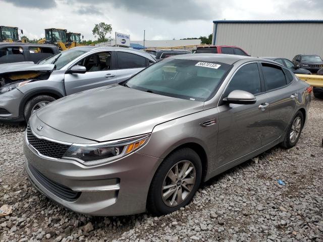 5XXGT4L30GG046990 - 2016 KIA OPTIMA LX GRAY photo 1