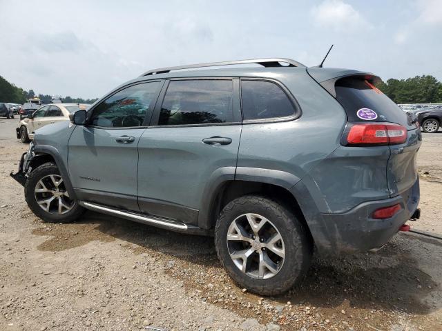 1C4PJMBS4EW156550 - 2014 JEEP CHEROKEE TRAILHAWK GRAY photo 2