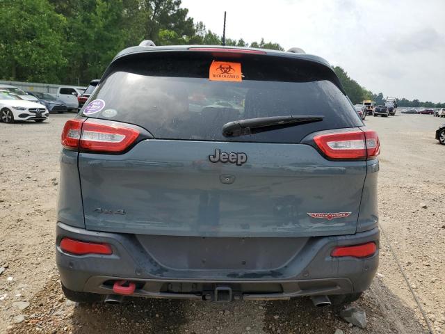 1C4PJMBS4EW156550 - 2014 JEEP CHEROKEE TRAILHAWK GRAY photo 6
