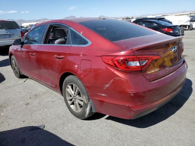 5NPE24AF1FH060133 - 2015 HYUNDAI SONATA SE RED photo 2