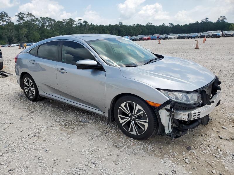 19XFC1F31HE205757 - 2017 HONDA CIVIC EX SILVER photo 4