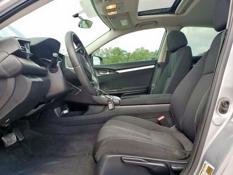 19XFC1F31HE205757 - 2017 HONDA CIVIC EX SILVER photo 7