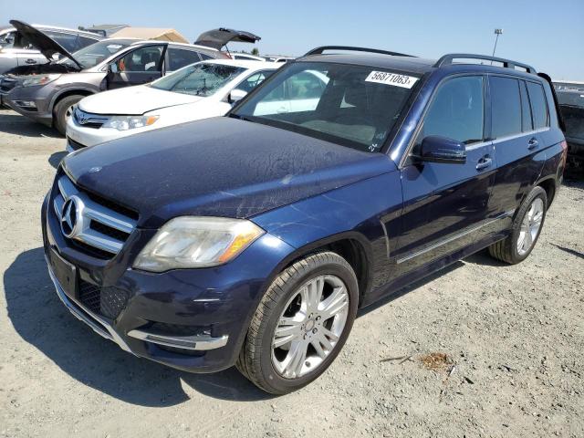 WDCGG0EB2EG270568 - 2014 MERCEDES-BENZ GLK 250 BLUETEC BLUE photo 1