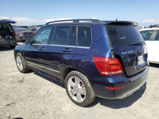 WDCGG0EB2EG270568 - 2014 MERCEDES-BENZ GLK 250 BLUETEC BLUE photo 2