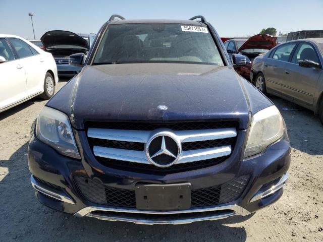 WDCGG0EB2EG270568 - 2014 MERCEDES-BENZ GLK 250 BLUETEC BLUE photo 5