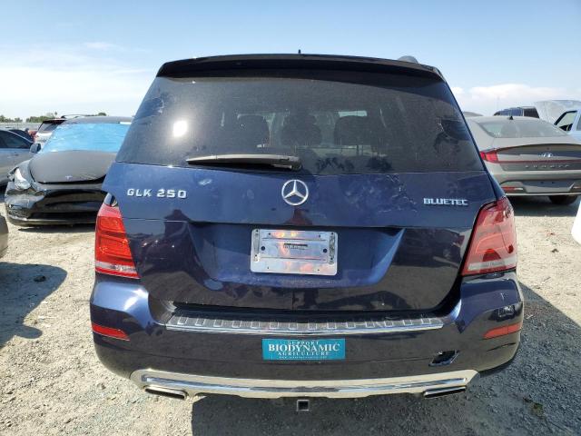 WDCGG0EB2EG270568 - 2014 MERCEDES-BENZ GLK 250 BLUETEC BLUE photo 6