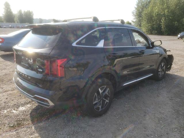 KNDRGDLGXN5085359 - 2022 KIA SORENTO S BLACK photo 3