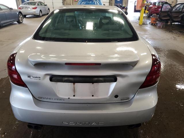 2G2WR524141208061 - 2004 PONTIAC GRAND PRIX GTP SILVER photo 6