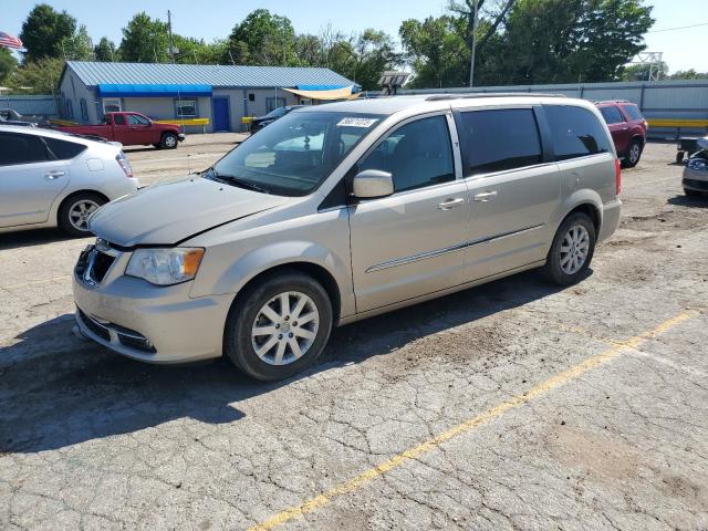 2C4RC1BG6DR646198 - 2013 CHRYSLER TOWN & COU TOURING 金色 照片 1