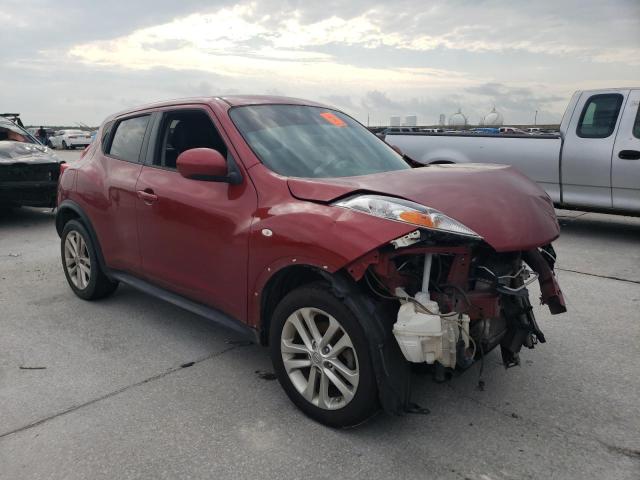 JN8AF5MR9ET355364 - 2014 NISSAN JUKE S RED photo 4