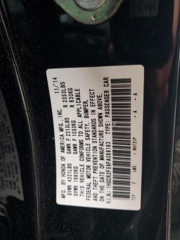1HGCR2F56FA069183 - 2015 HONDA ACCORD SPORT BLACK photo 12