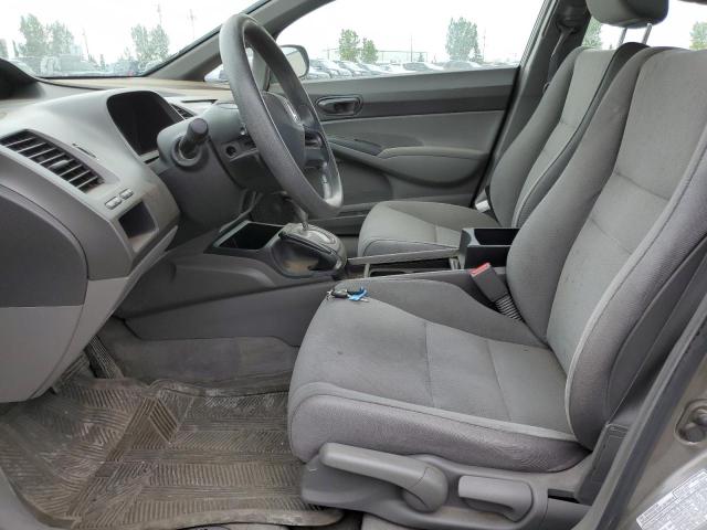 2HGFA16218H000877 - 2008 HONDA CIVIC DX GRAY photo 7