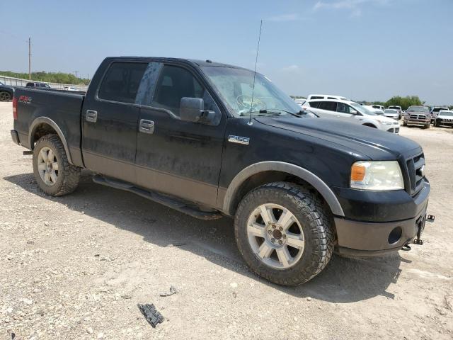 1FTPW14V27KD49698 - 2007 FORD F150 SUPERCREW BLACK photo 4