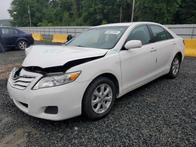 4T4BF3EK6BR212451 - 2011 TOYOTA CAMRY BASE WHITE photo 1