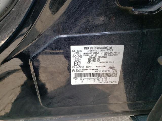 2LMTJ8LR7GBL59986 - 2016 LINCOLN MKX RESERVE 黑色 照片 14