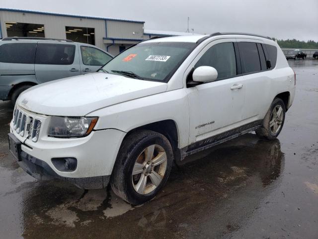 1C4NJDEB9HD176117 - 2017 JEEP COMPASS LATITUDE WHITE photo 1