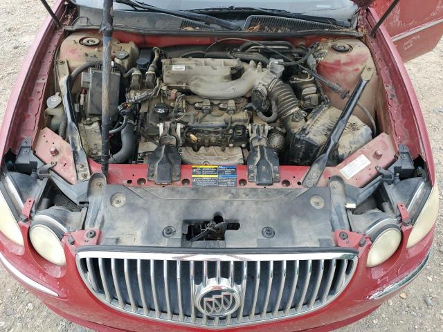 2G4WE587581161482 - 2008 BUICK LACROSSE CXS RED photo 11