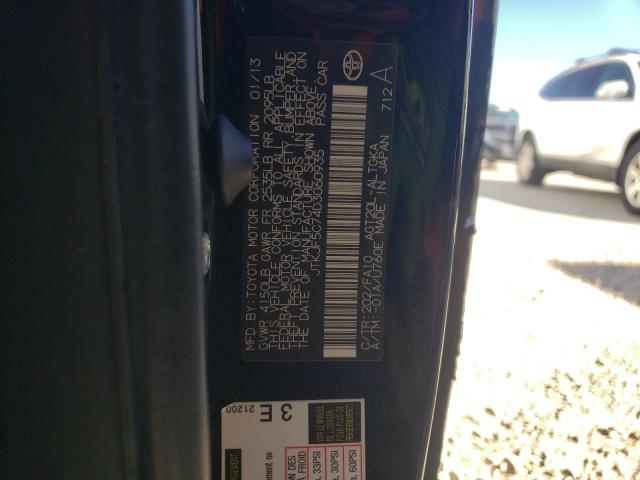 JTKJF5C74D3060935 - 2013 TOYOTA SCION TC 黑色 照片 12