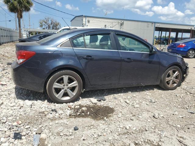 1G1PE5SB0F7272441 - 2015 CHEVROLET CRUZE LT BLUE photo 3