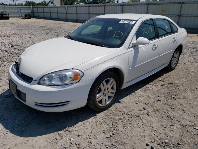 2G1WB5E32G1112973 - 2016 CHEVROLET IMPALA LIM LT WHITE photo 1