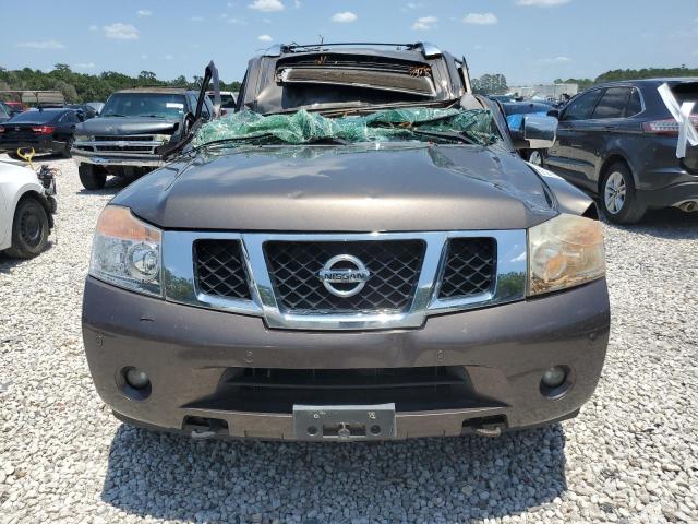 5N1BA0NDXEN612200 - 2014 NISSAN ARMADA SV BROWN photo 5