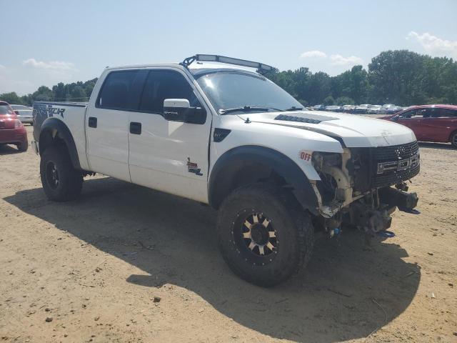 1FTFW1R69DFB08786 - 2013 FORD F150 SVT RAPTOR TWO TONE photo 4