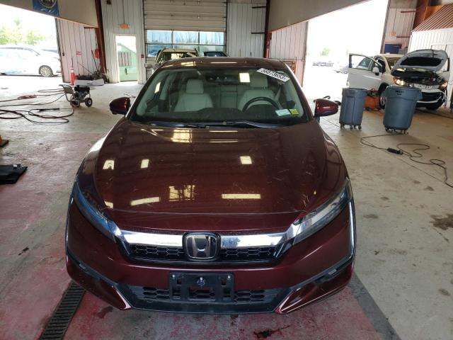 JHMZC5F32JC019032 - 2018 HONDA CLARITY TOURING BURGUNDY photo 5