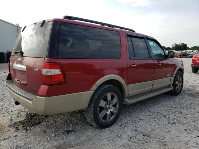 1FMFK18577LA24469 - 2007 FORD EXPEDITION EL EDDIE BAUER BURGUNDY photo 3