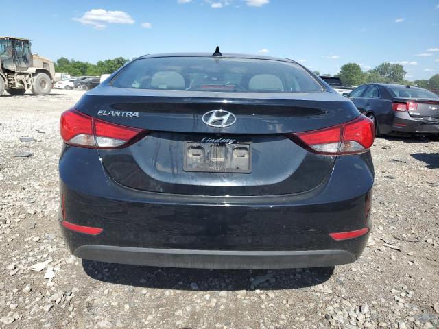 5NPDH4AE0FH613887 - 2015 HYUNDAI ELANTRA SE BLACK photo 6