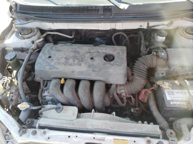 2T1KR32E05C550109 - 2005 TOYOTA COROLLA MA XR WHITE photo 11