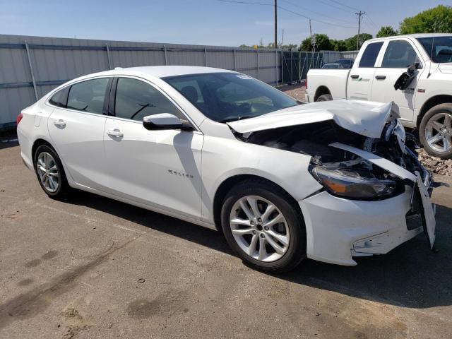 1G1ZE5ST3GF249650 - 2016 CHEVROLET MALIBU LT WHITE photo 4