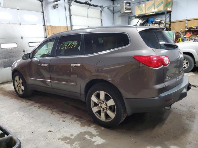 1GNEV33D19S136962 - 2009 CHEVROLET TRAVERSE LTZ BROWN photo 2