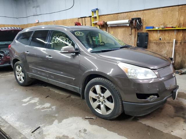 1GNEV33D19S136962 - 2009 CHEVROLET TRAVERSE LTZ BROWN photo 4