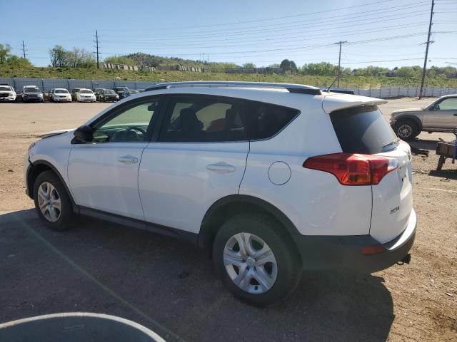 JTMBFREVXFD147475 - 2015 TOYOTA RAV4 LE WHITE photo 2