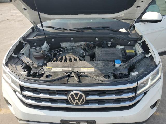 1V2ER2CA5MC539468 - 2021 VOLKSWAGEN ATLAS SEL WHITE photo 11