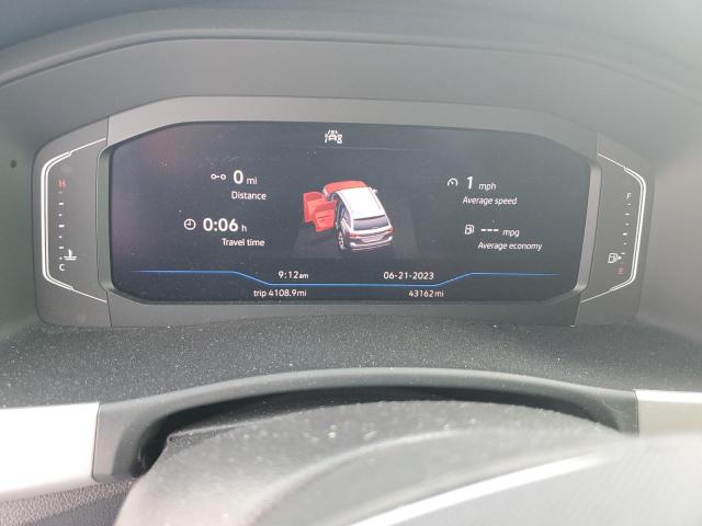 1V2ER2CA5MC539468 - 2021 VOLKSWAGEN ATLAS SEL WHITE photo 9