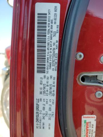 3C6TR5CT7DG544784 - 2013 RAM 2500 ST RED photo 12