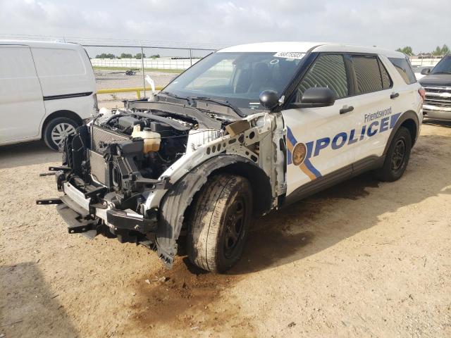 1FM5K8AB3MGA64444 - 2021 FORD EXPLORER POLICE INTERCEPTOR 白色 照片 1