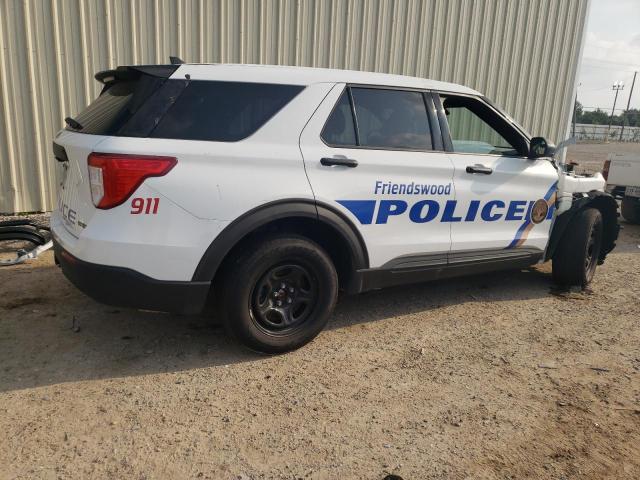 1FM5K8AB3MGA64444 - 2021 FORD EXPLORER POLICE INTERCEPTOR 白色 照片 3