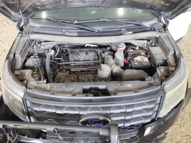 1FM5K8AR6HGB22873 - 2017 FORD EXPLORER POLICE INTERCEPTOR 双色 照片 12