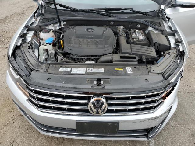 1VWLA7A36KC003687 - 2019 VOLKSWAGEN PASSAT WOLFSBURG SILVER photo 11