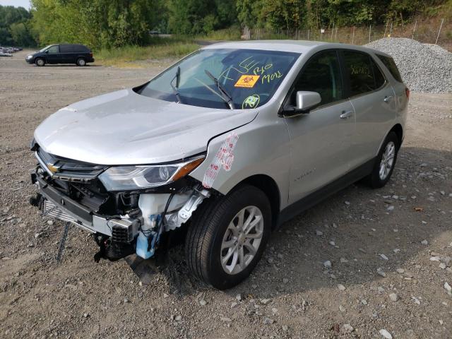 3GNAXTEV7MS161358 - 2021 CHEVROLET EQUINOX LT SILVER photo 2