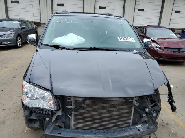 2C4RC1CG1ER341126 - 2014 CHRYSLER TOWN & COU TOURING L CHARCOAL photo 5