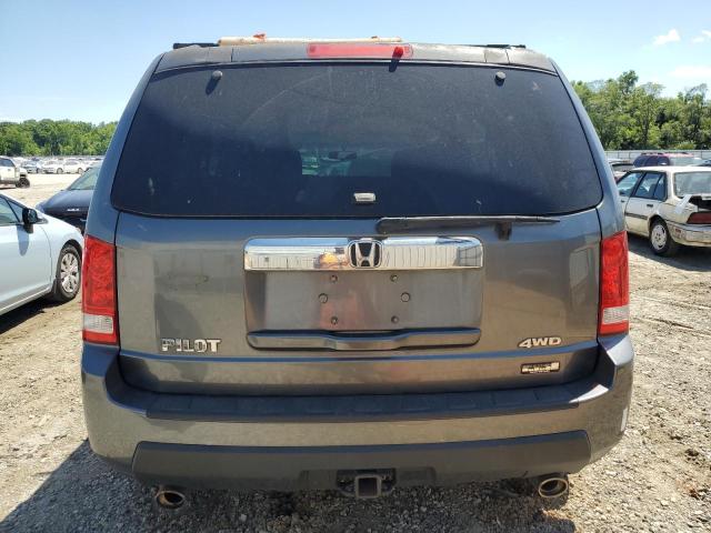 5FNYF4H41AB038114 - 2010 HONDA PILOT EX GRAY photo 6