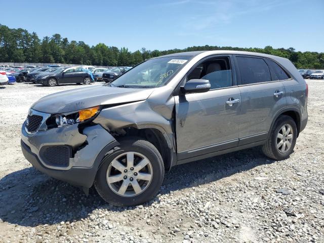 5XYKT3A1XDG342600 - 2013 KIA SORENTO LX GRAY photo 1