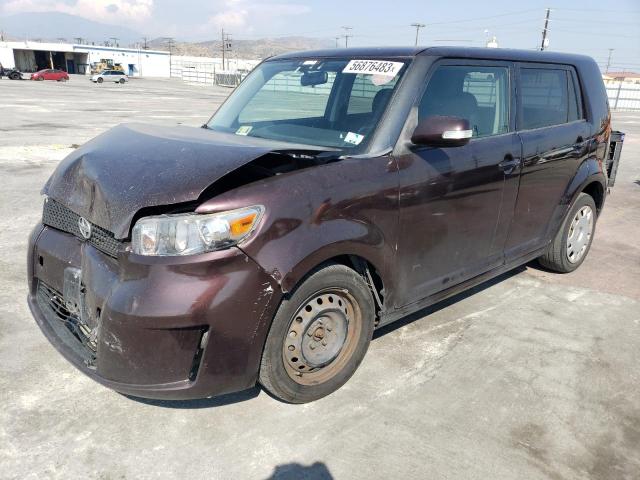 JTLKE50E181032176 - 2008 TOYOTA SCION XB BURGUNDY photo 1