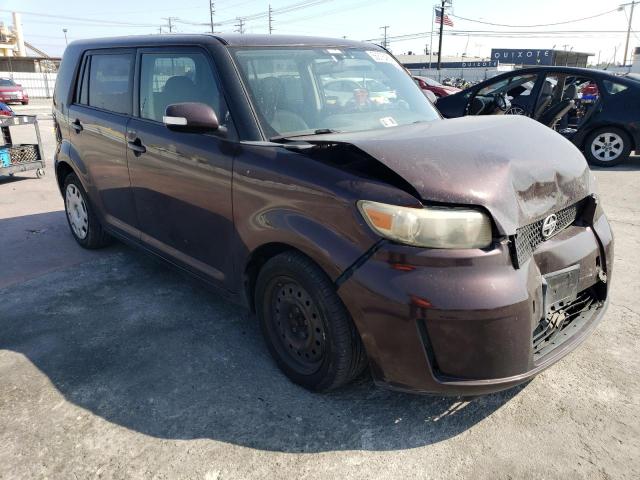 JTLKE50E181032176 - 2008 TOYOTA SCION XB BURGUNDY photo 4