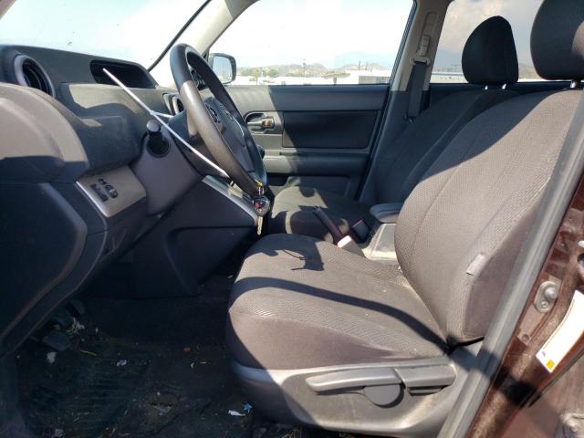 JTLKE50E181032176 - 2008 TOYOTA SCION XB BURGUNDY photo 7