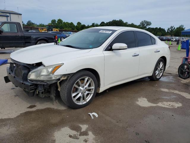 1N4AA5APXBC851451 - 2011 NISSAN MAXIMA S WHITE photo 1