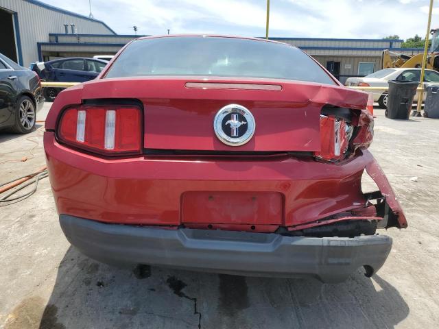 1ZVBP8AN7A5180317 - 2010 FORD MUSTANG RED photo 6